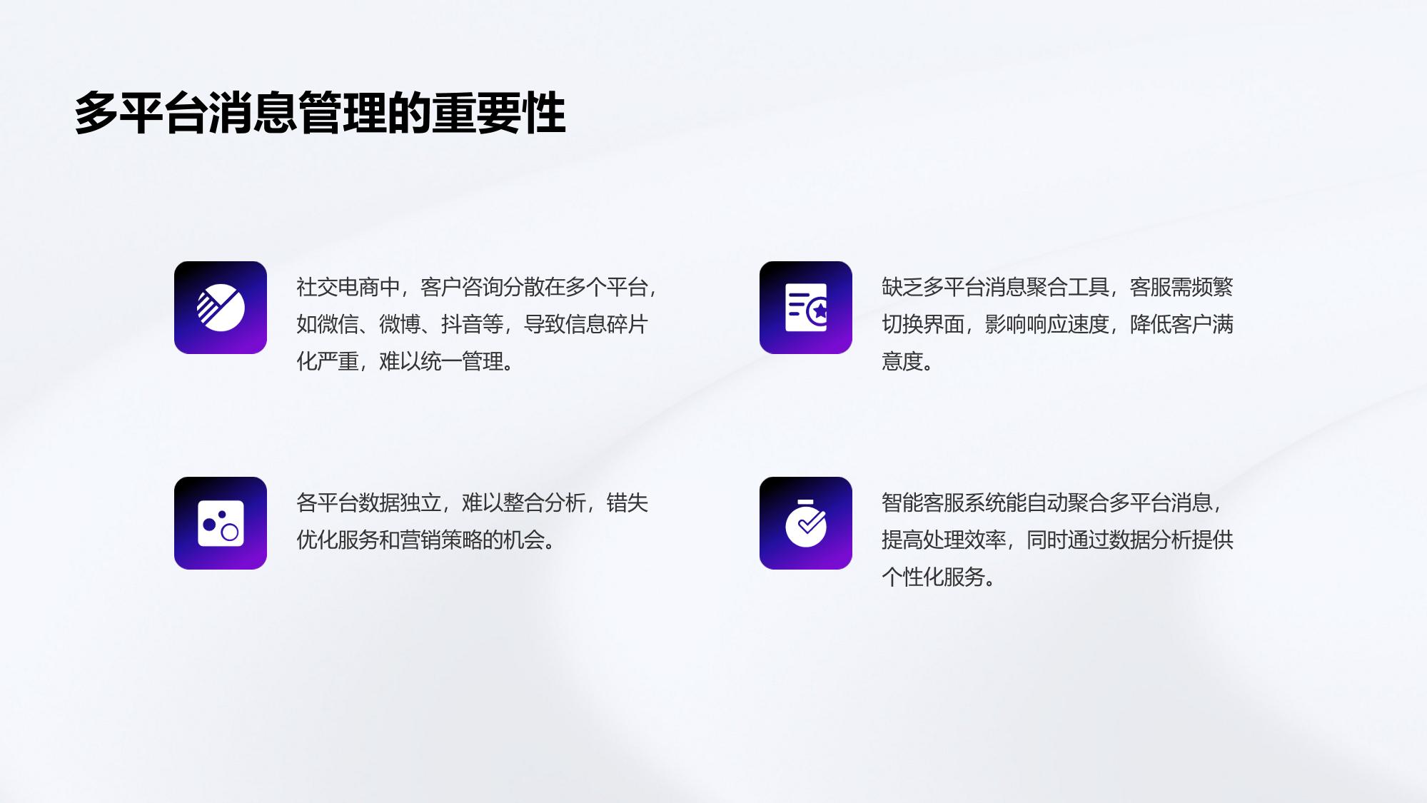 社交电商智能客服：多平台消息聚合