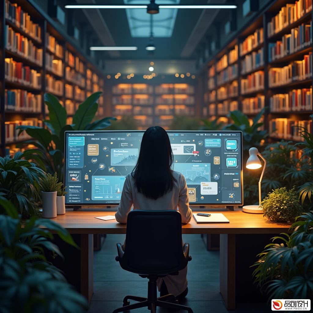 图书馆交互原型设计：打造未来阅读空间的设...