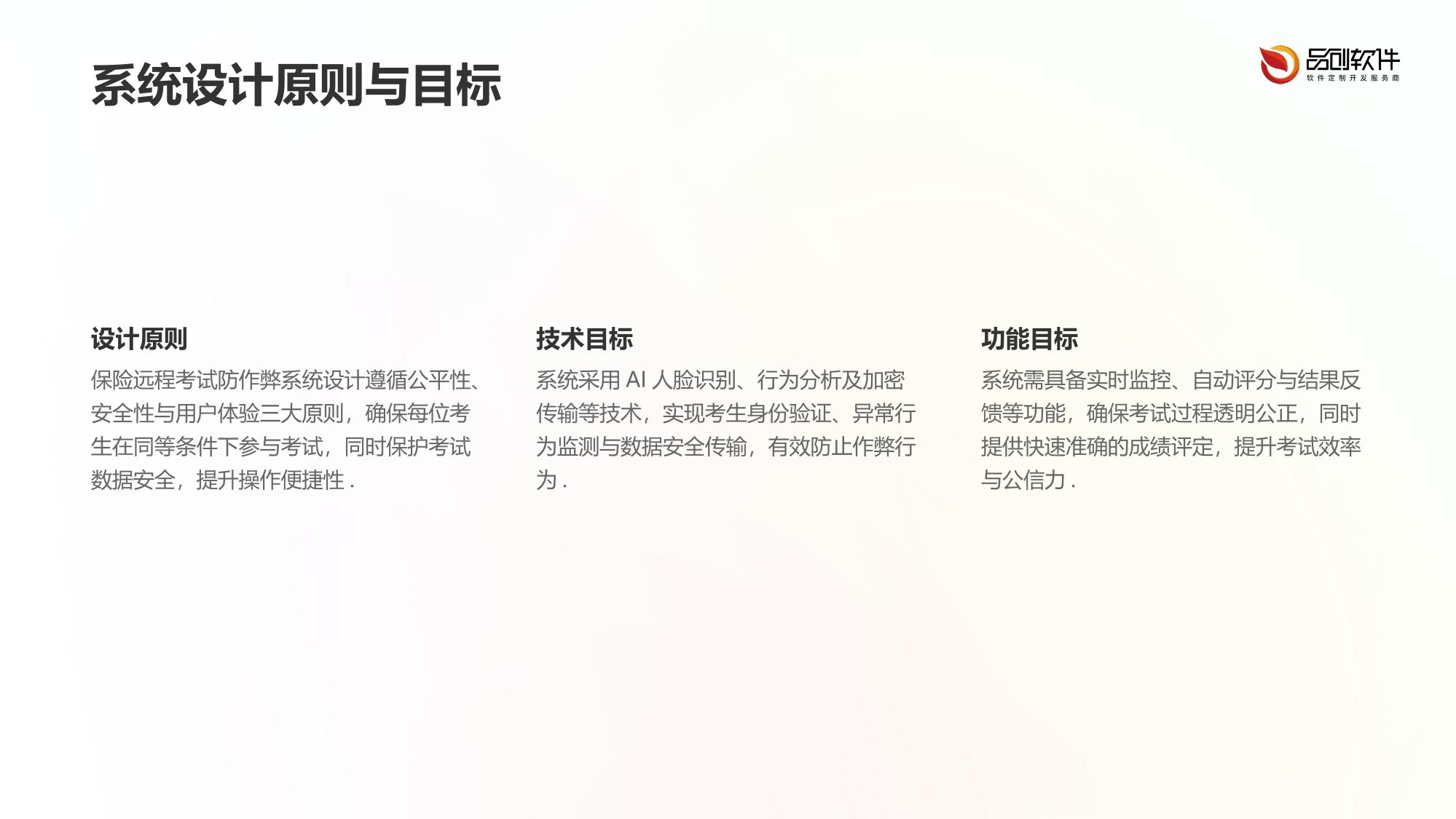 保险远程考试防作弊系统定制开发