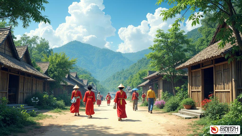 德宏傣品牌视觉工作室：打造独特民族风情的设计之旅
