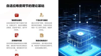 智能训练营：自适应难度调节闯关模式