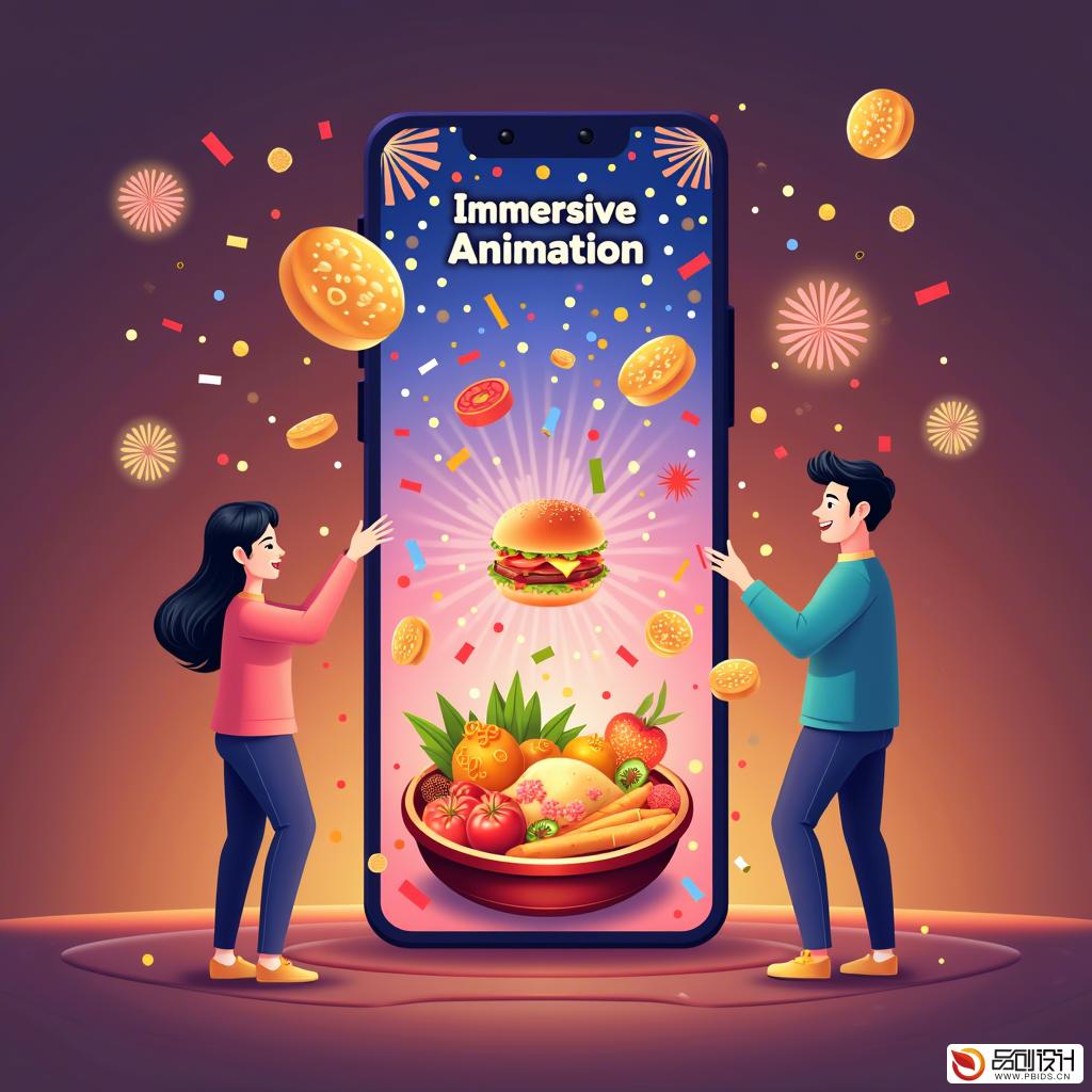 外卖沉浸式动效方案设计：打造极致用餐体验

