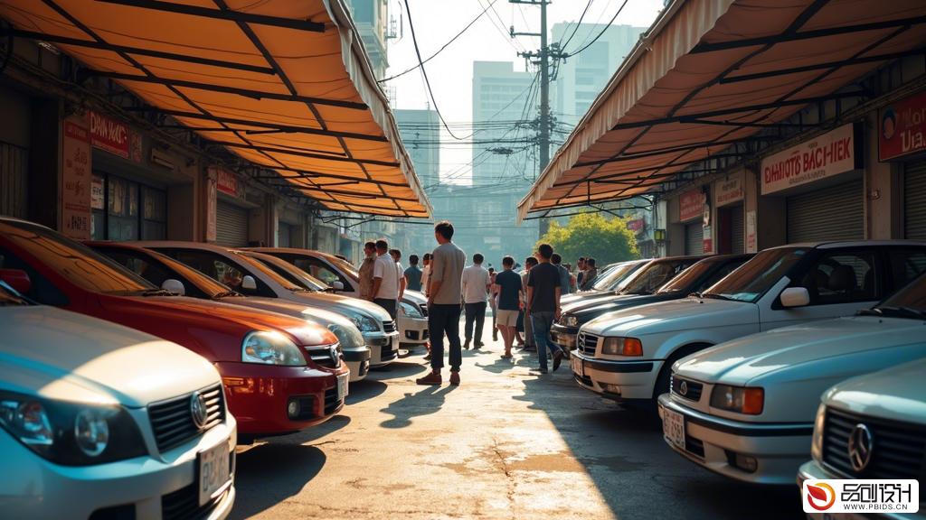 二手车交易品牌动态图形设计中心：创新引领未来交易新体验
