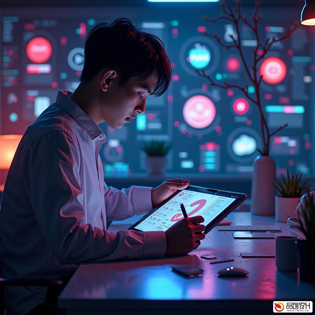 塑造未来：智能技术品牌符号设计团队的创意之旅
