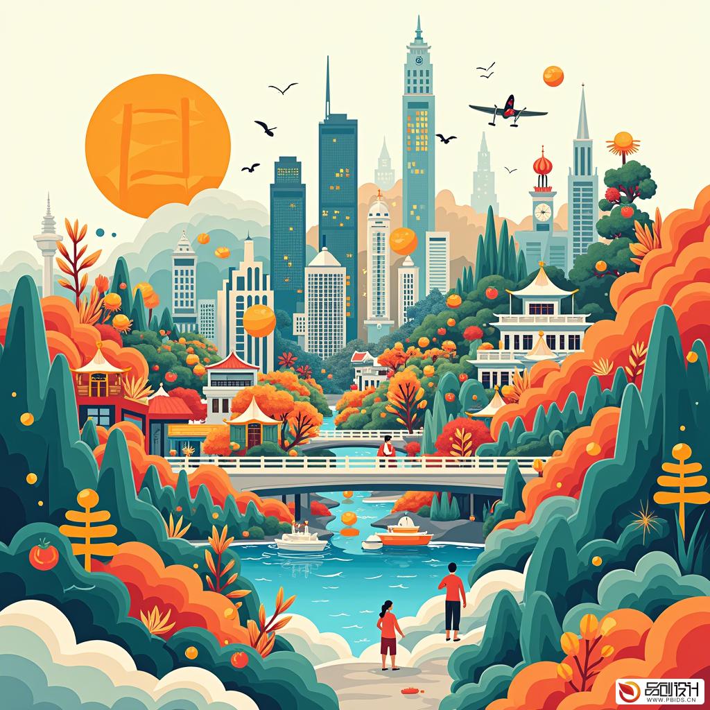 博尔塔拉动态视觉叙事设计：塑造城市文化的...