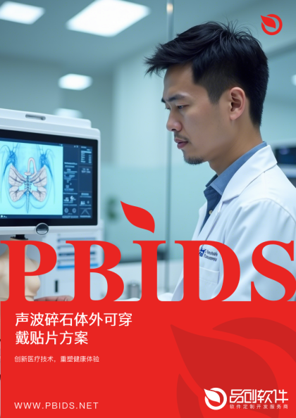 声波碎石体外可穿戴贴片方案