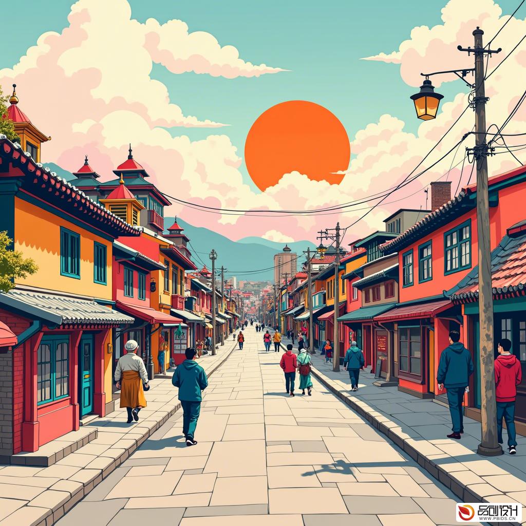 日喀则社交传播设计：塑造城市新风貌的创意力量
