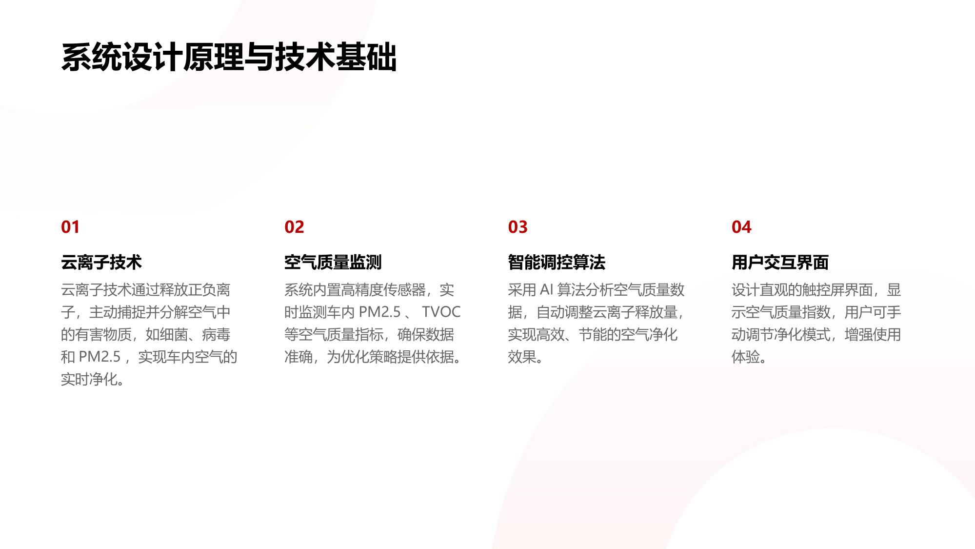 车载健康系统：云离子空气质量实时优化