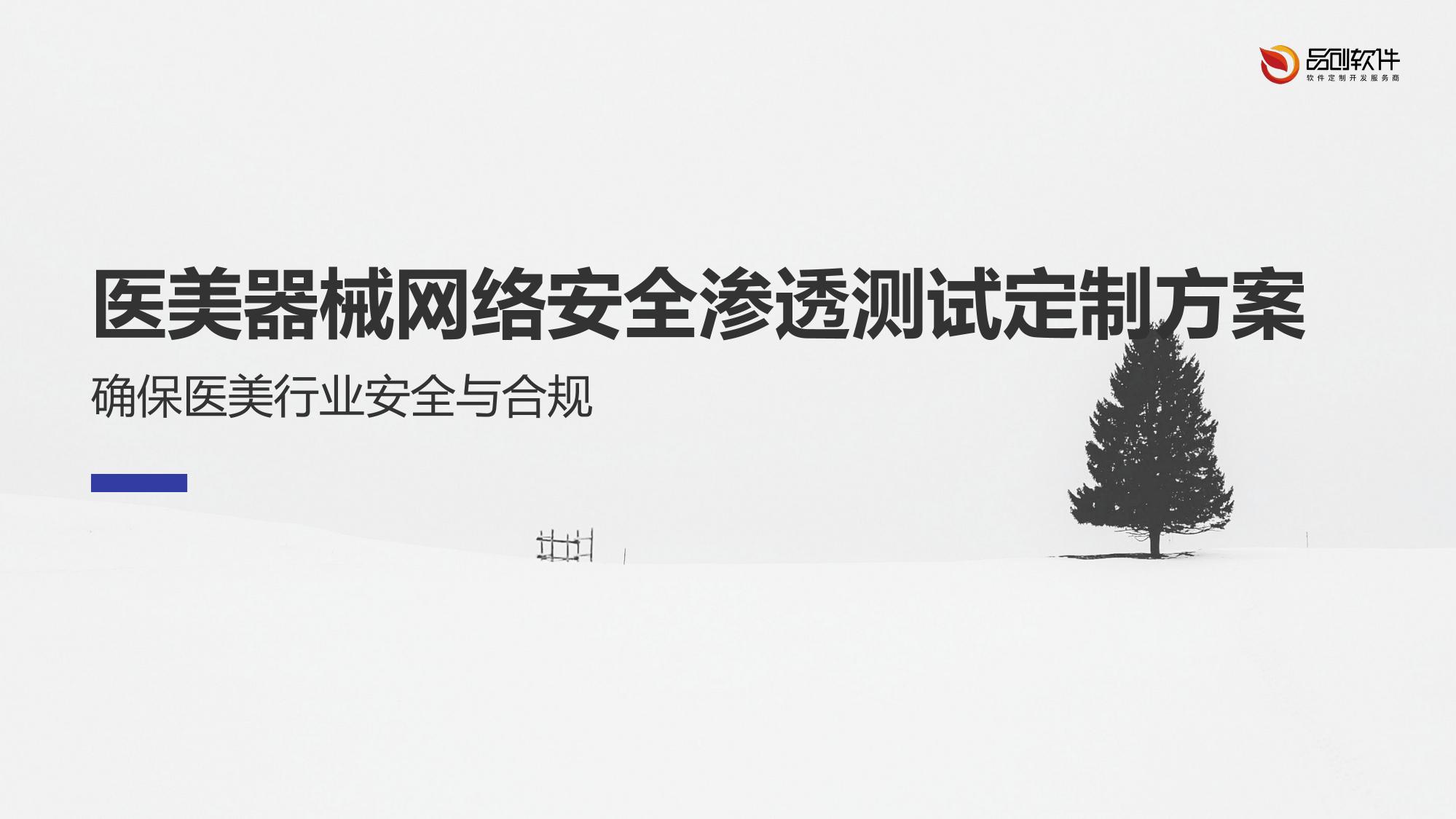 医美器械网络安全渗透测试定制方案