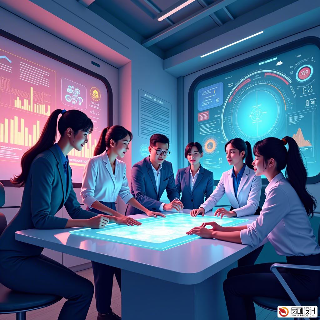 协同办公平台界面视觉体系创新服务中心：重塑工作...