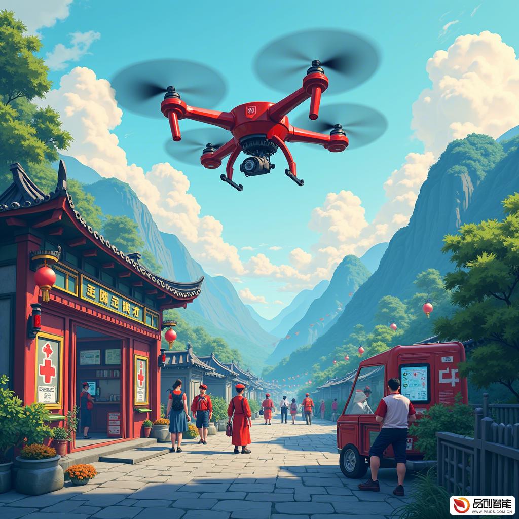 重庆市医疗无人机配送调度供应链基地：创新...