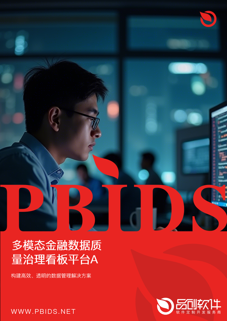 多模态金融数据质量治理看板平台App定制开发