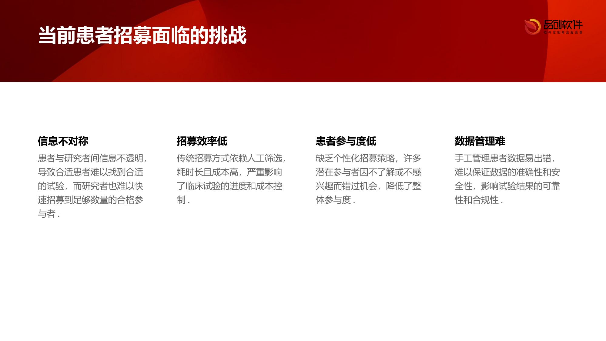 临床试验患者智能招募系统