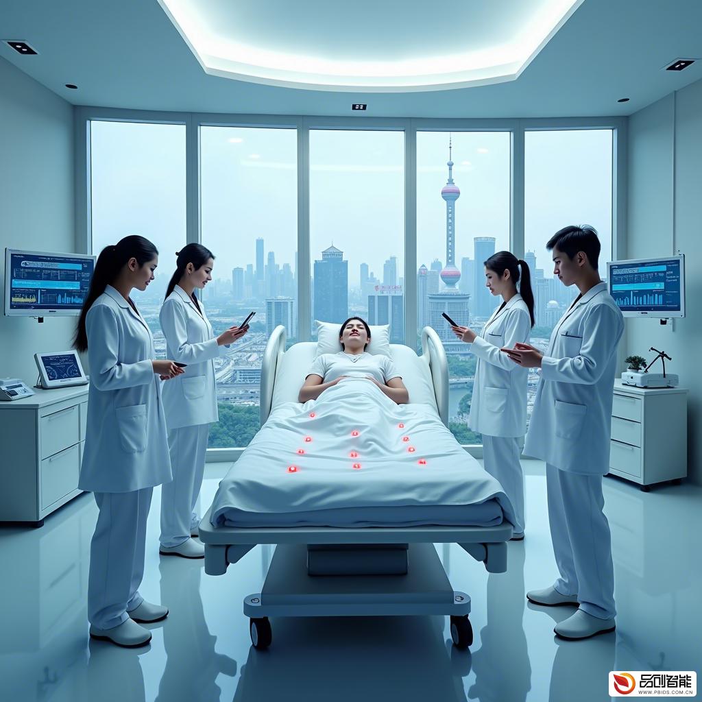 上海市智能病床压力传感系统服务站：科技赋...