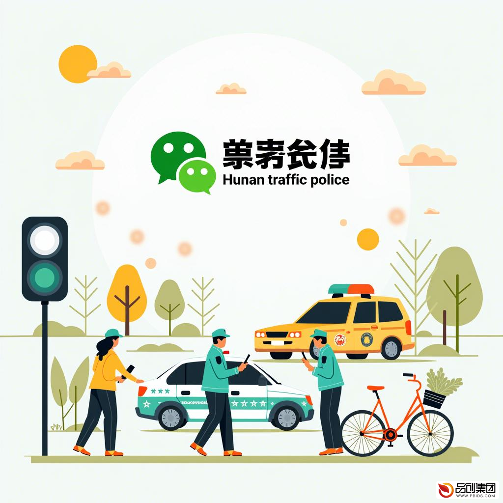 湖南交警微信公众号：交通安全的守护者与创...