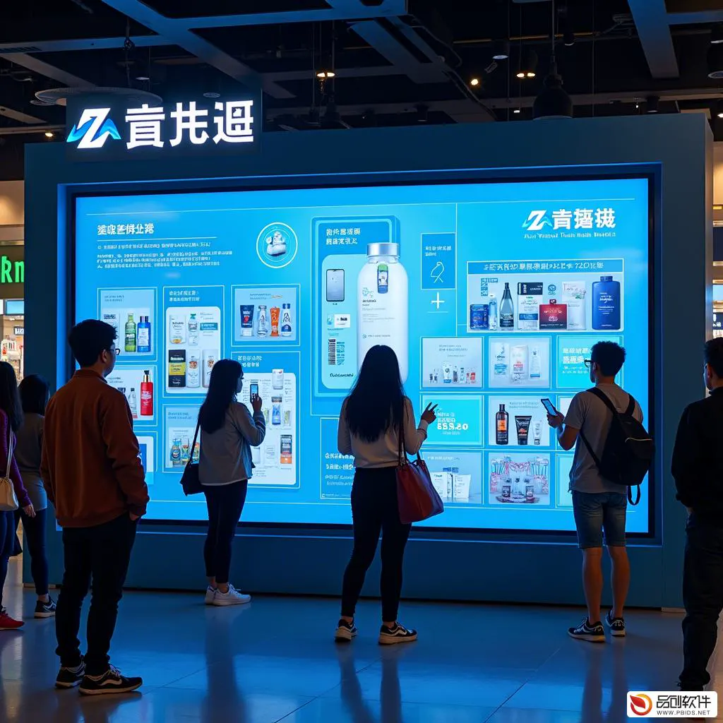 珠海市健康商城大屏系统集团：引领智慧健康购物新时代
