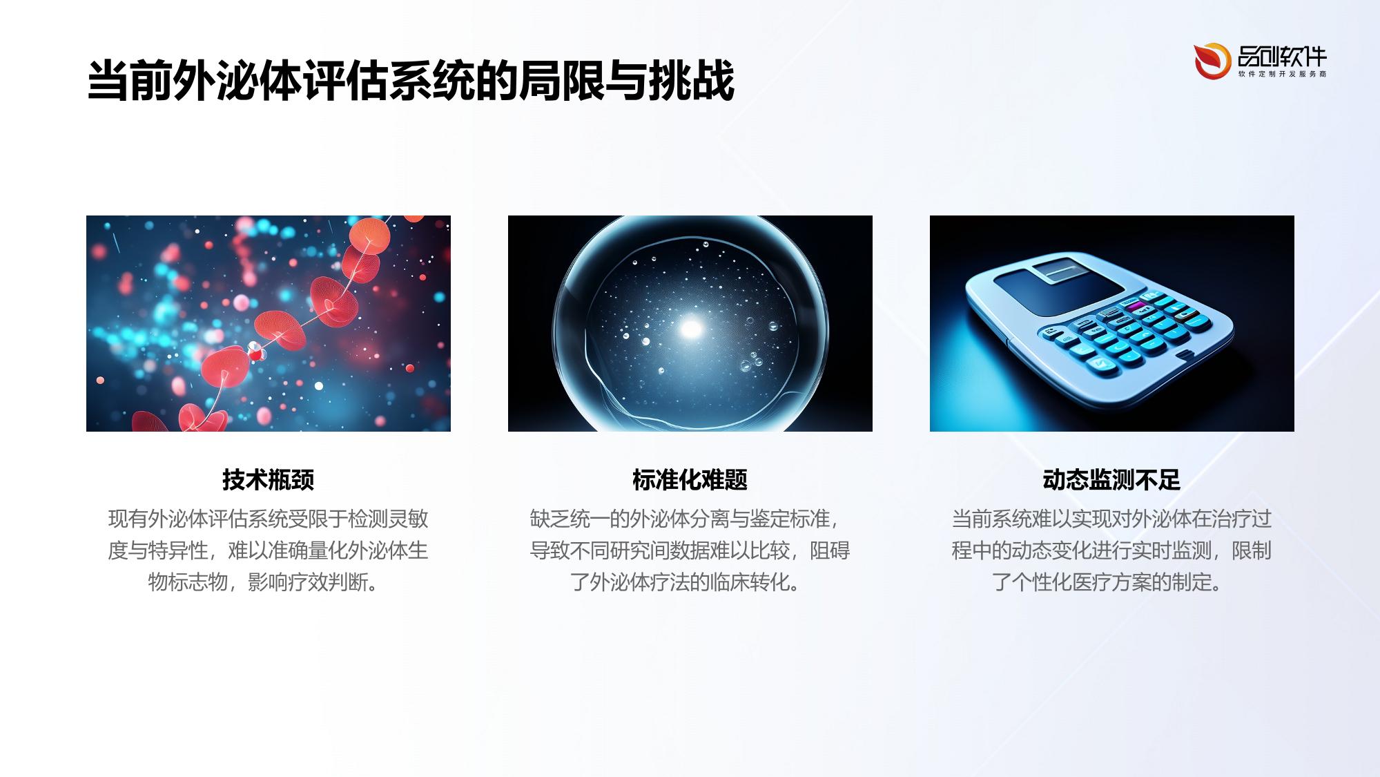 外泌体疗效评估系统定制开发