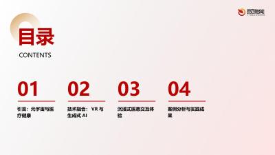 元宇宙问诊空间：VR+生成式AI构建沉浸式医患交互场景