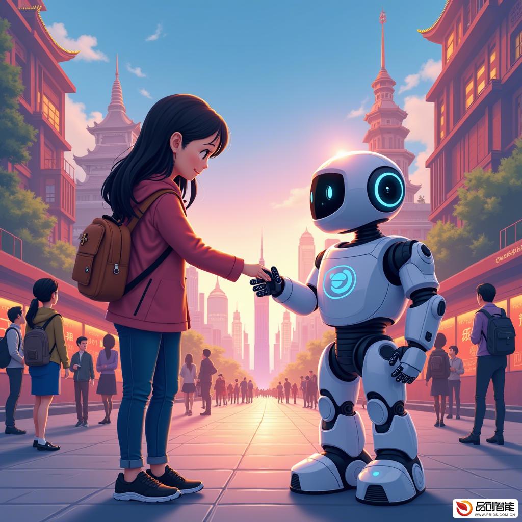 杭州市迎宾机器人交互系统平台：引领智慧城...