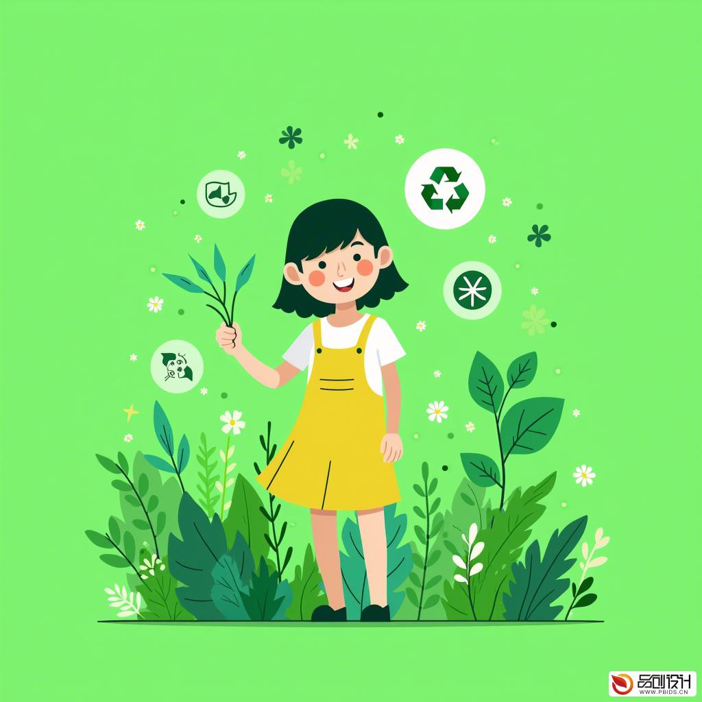 资源回收品牌文化可视化设计：创新引领绿色未来
