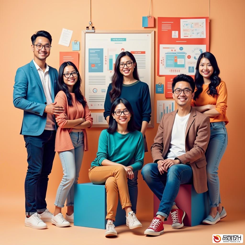 陇南社交传播设计团队的创意之旅
