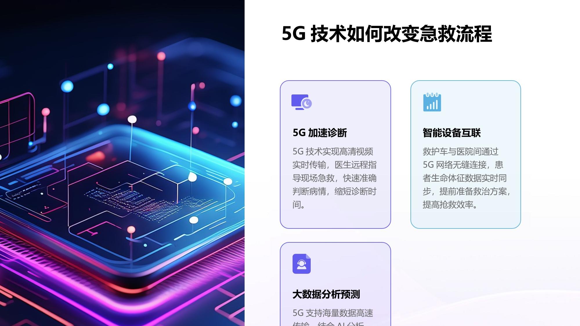 医疗行业智能急救：5G实时传输生命体征