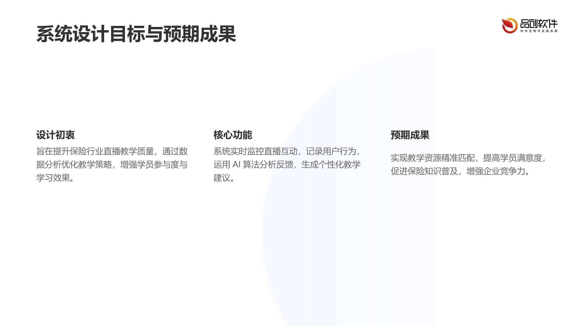 保险直播教学行为分析系统软件定制