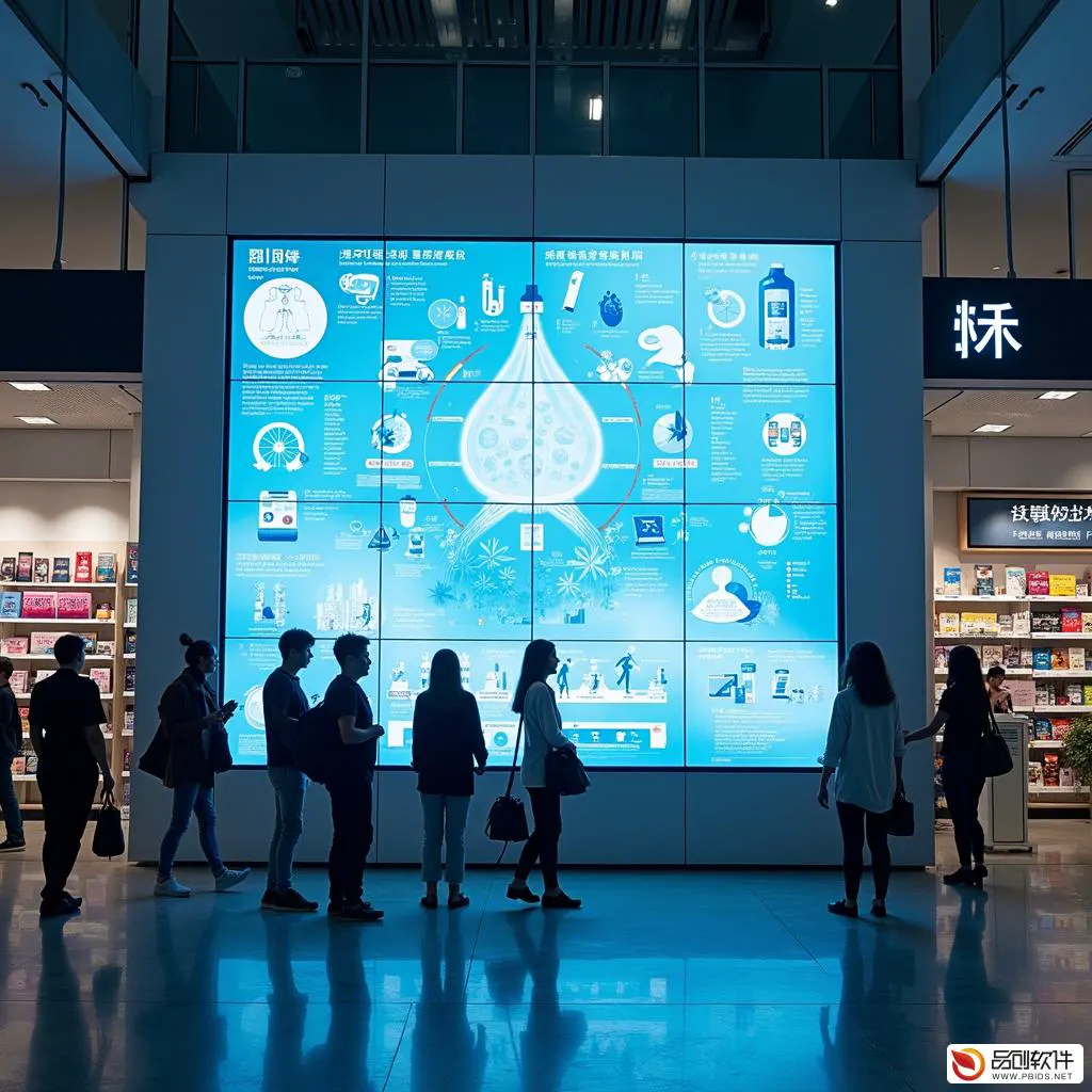 杭州市健康商城大屏系统技术中心：科技引领健康购物新风尚
