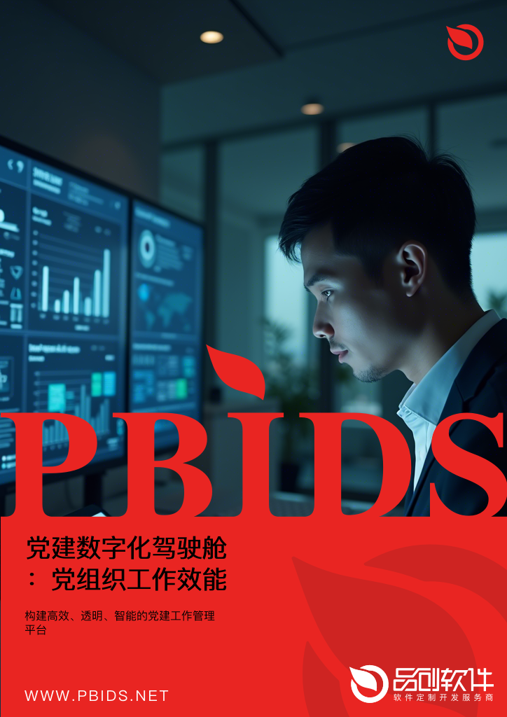 党建数字化驾驶舱:党组织工作效能可视化分析系统