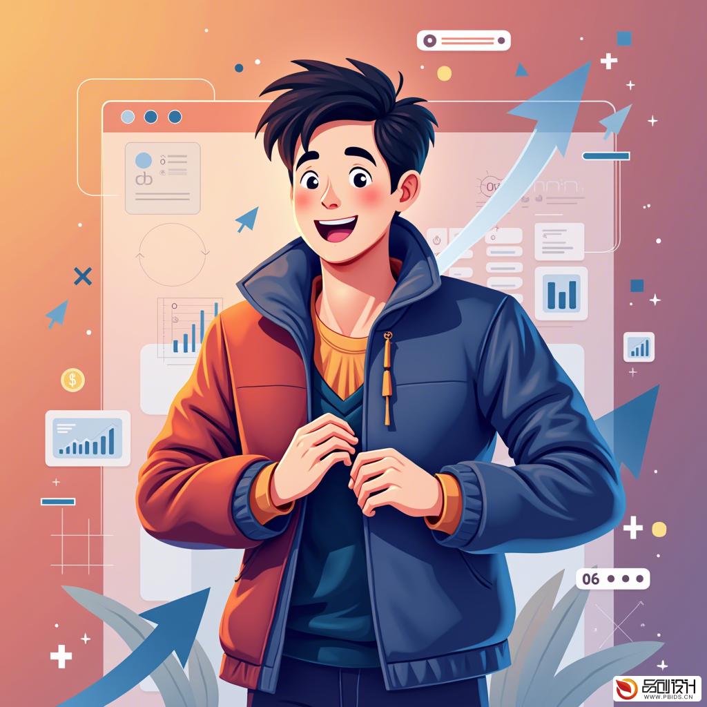 金融广告网页的视觉架构与设计机构深度解析
