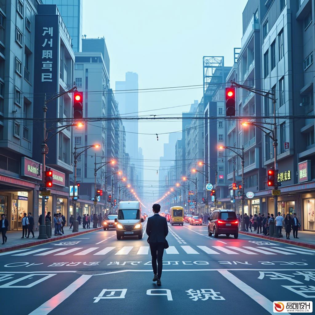 智能交通系统品牌视觉工作室:塑造未来出行...