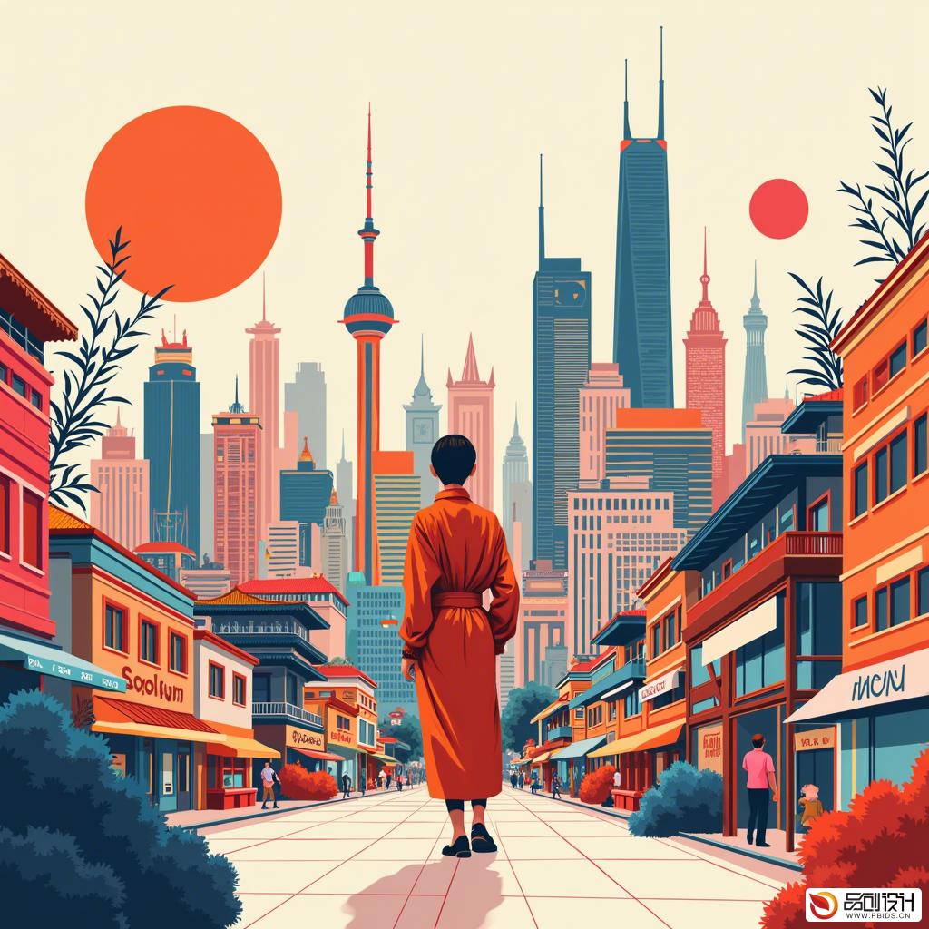 六安市界面视觉体系设计中心：塑造城市形象...