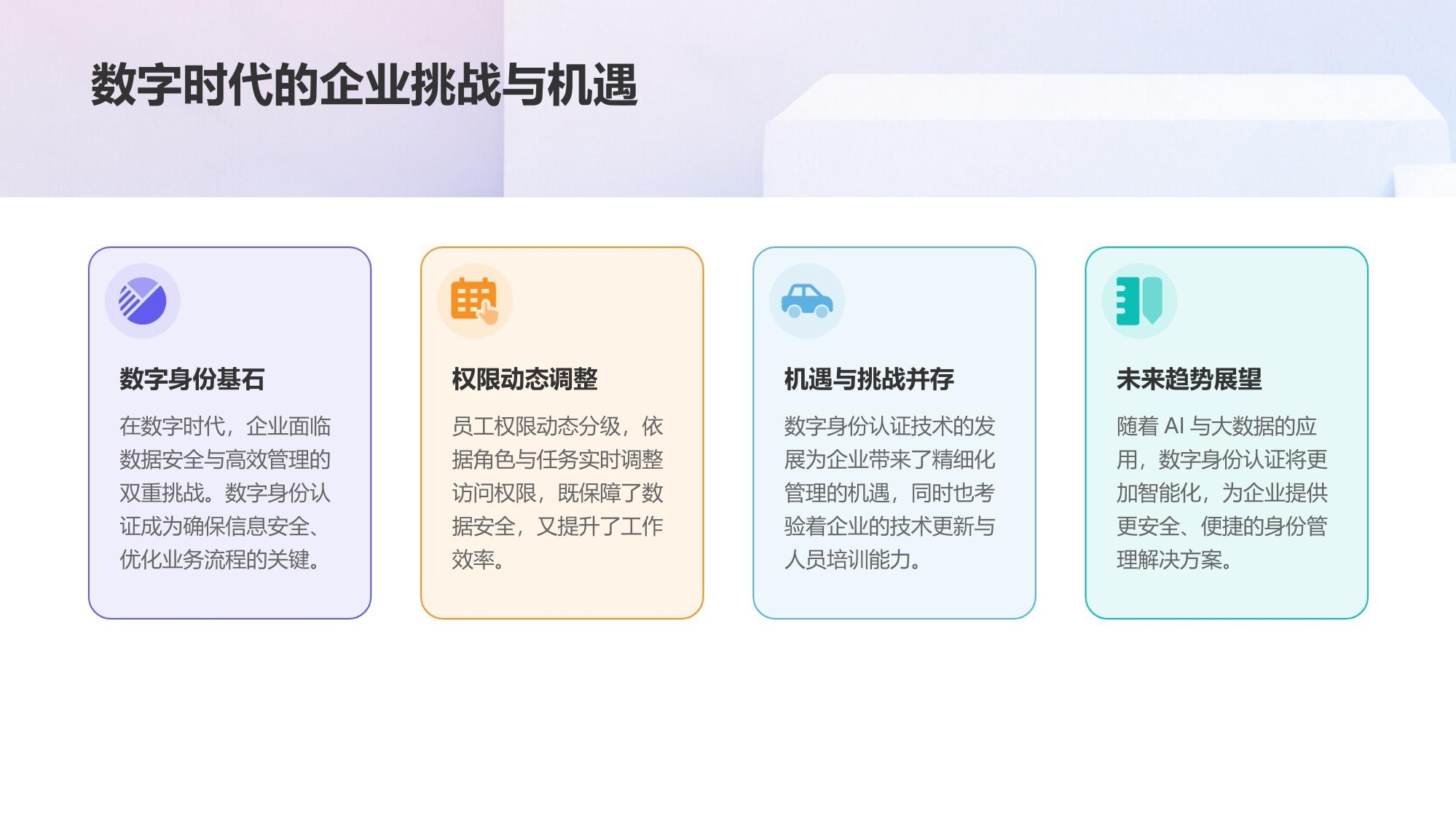 企业数字身份认证：员工权限动态分级