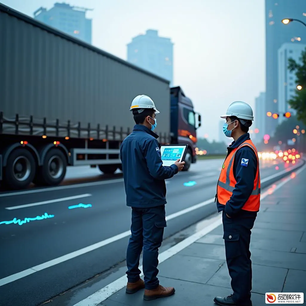 东莞市重载车辆震动监测平台：创新科技守护道路安全

