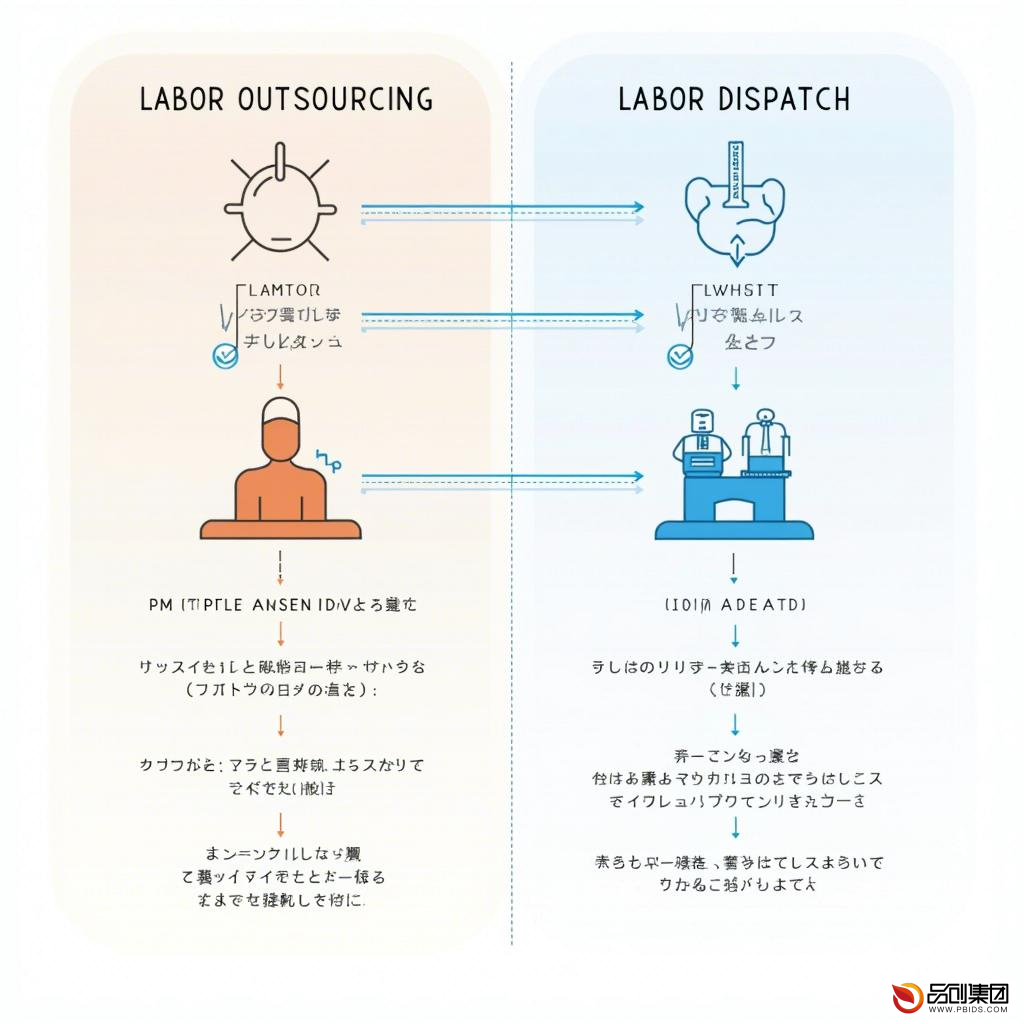 劳务外包与劳务派遣：人员配置模式的深度解析

