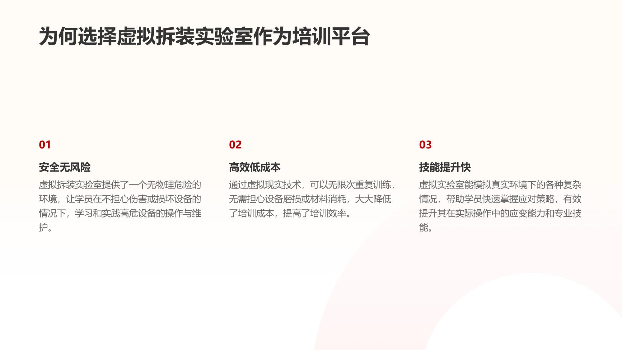 虚拟拆装实验室：高危设备无风险操作培训