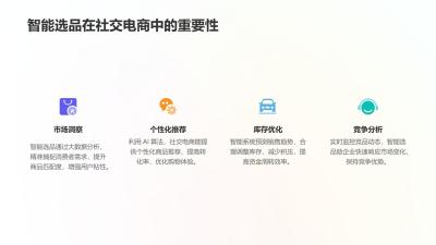 社交电商智能选品策略