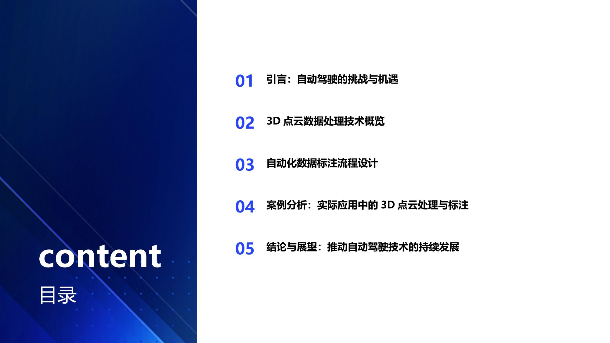 自动驾驶数据标注与3D点云高效处理