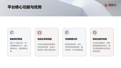 智慧后勤物资智能管控平台