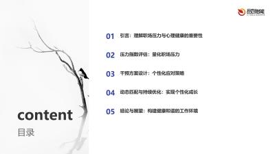 职场心理健康数字疗法：压力指数与干预方案动态匹配