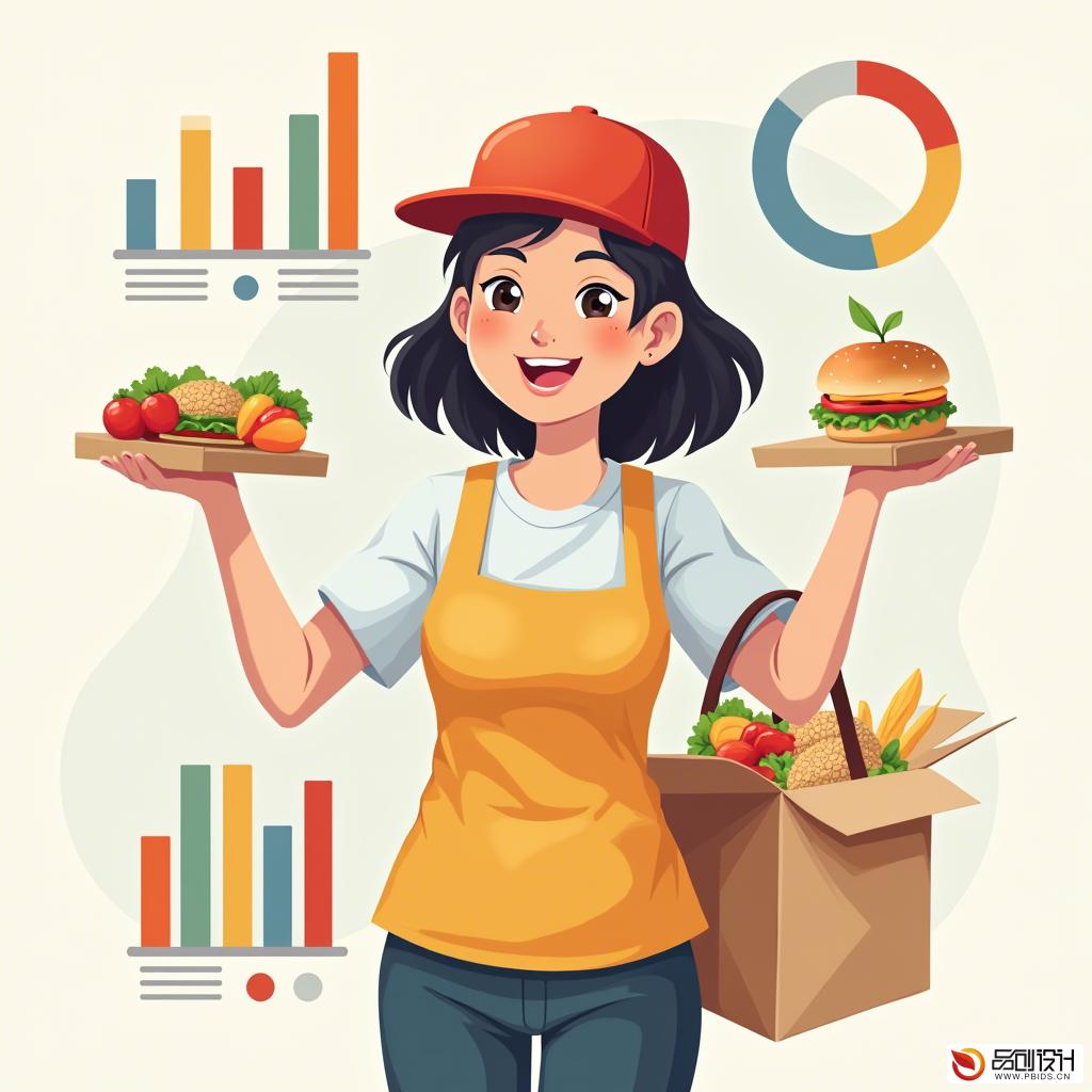 外卖数据可视化设计：解锁餐饮行业的数字密码
