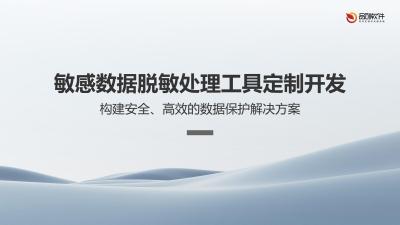 敏感数据脱敏处理工具定制开发