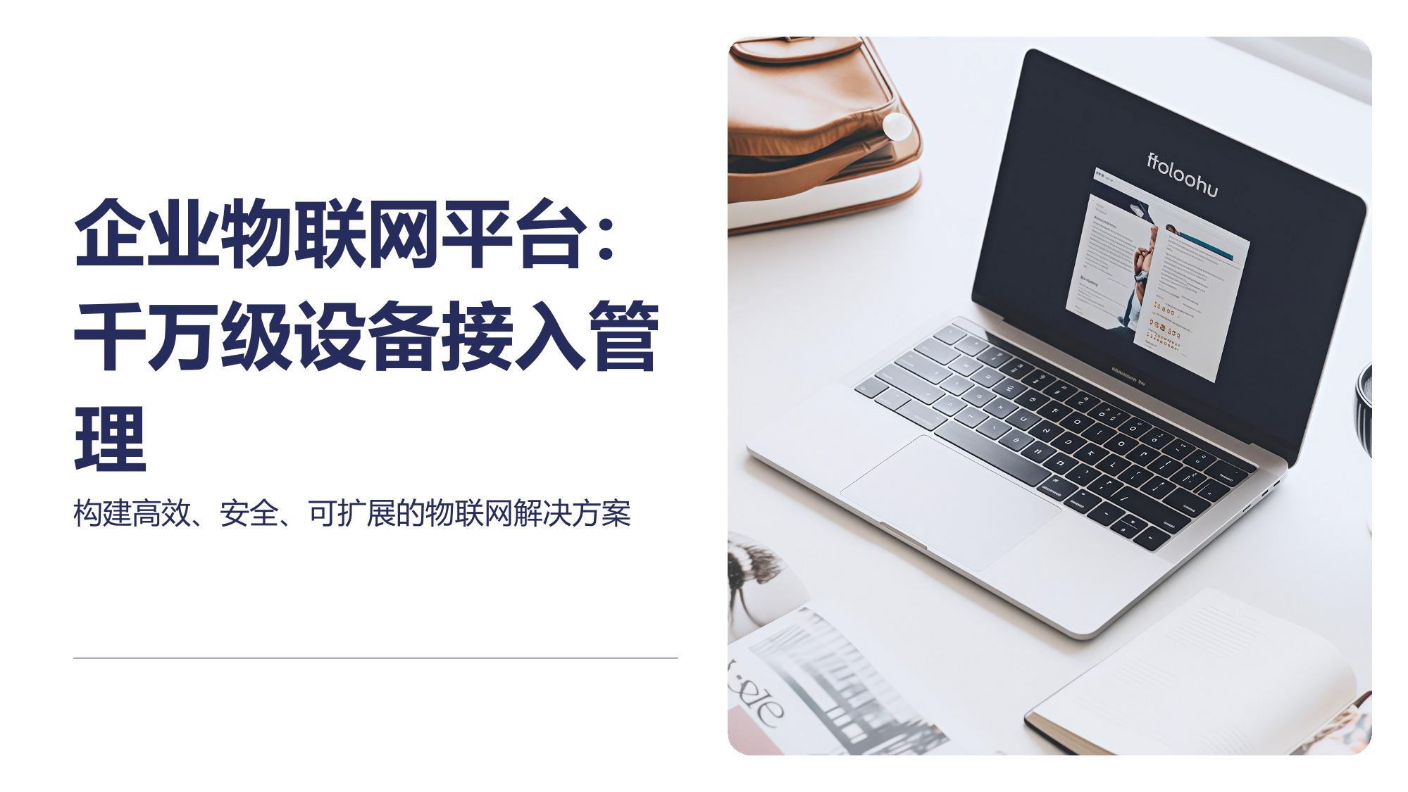 企业物联网平台：千万级设备接入管理