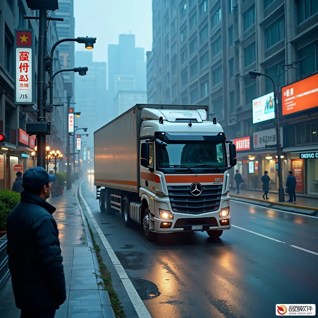 深圳市重载车辆急转弯预警平台技术中心：守护道路...
