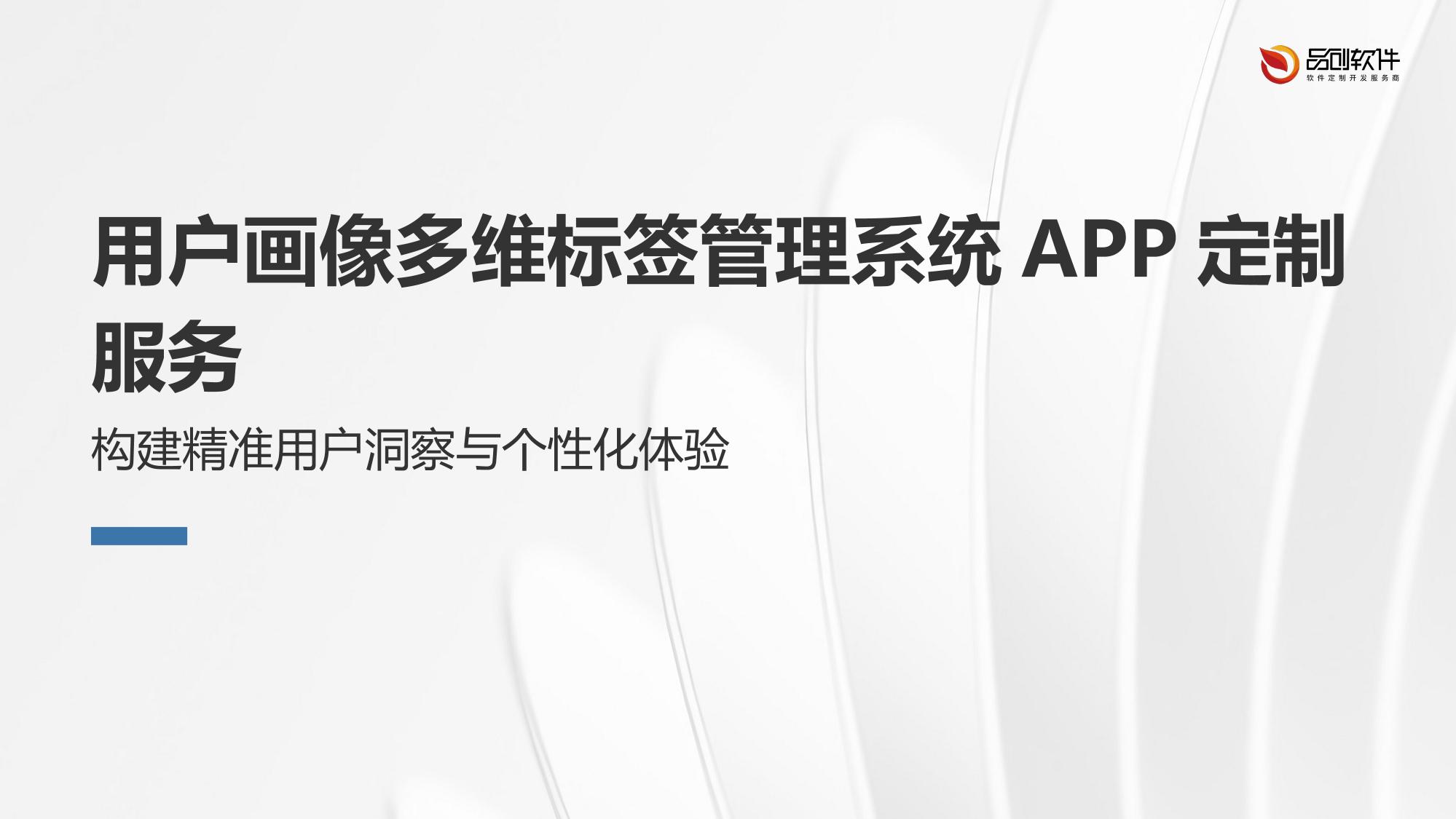 用户画像多维标签管理系统APP定制服务