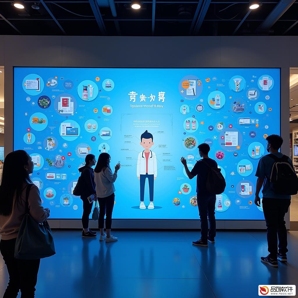 北京市健康商城大屏系统技术中心：科技引领...