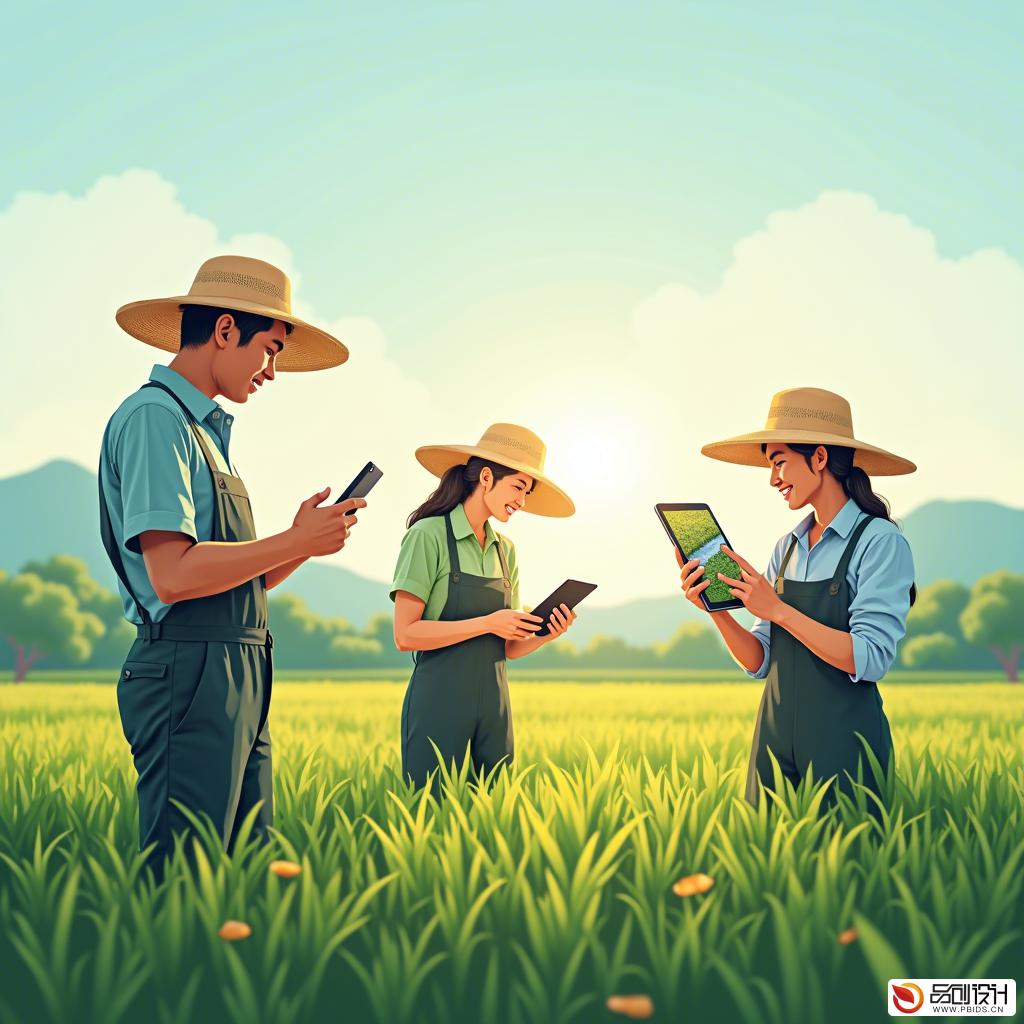 农业科技品牌的视觉革新：携手合作伙伴共创未来田园美景
