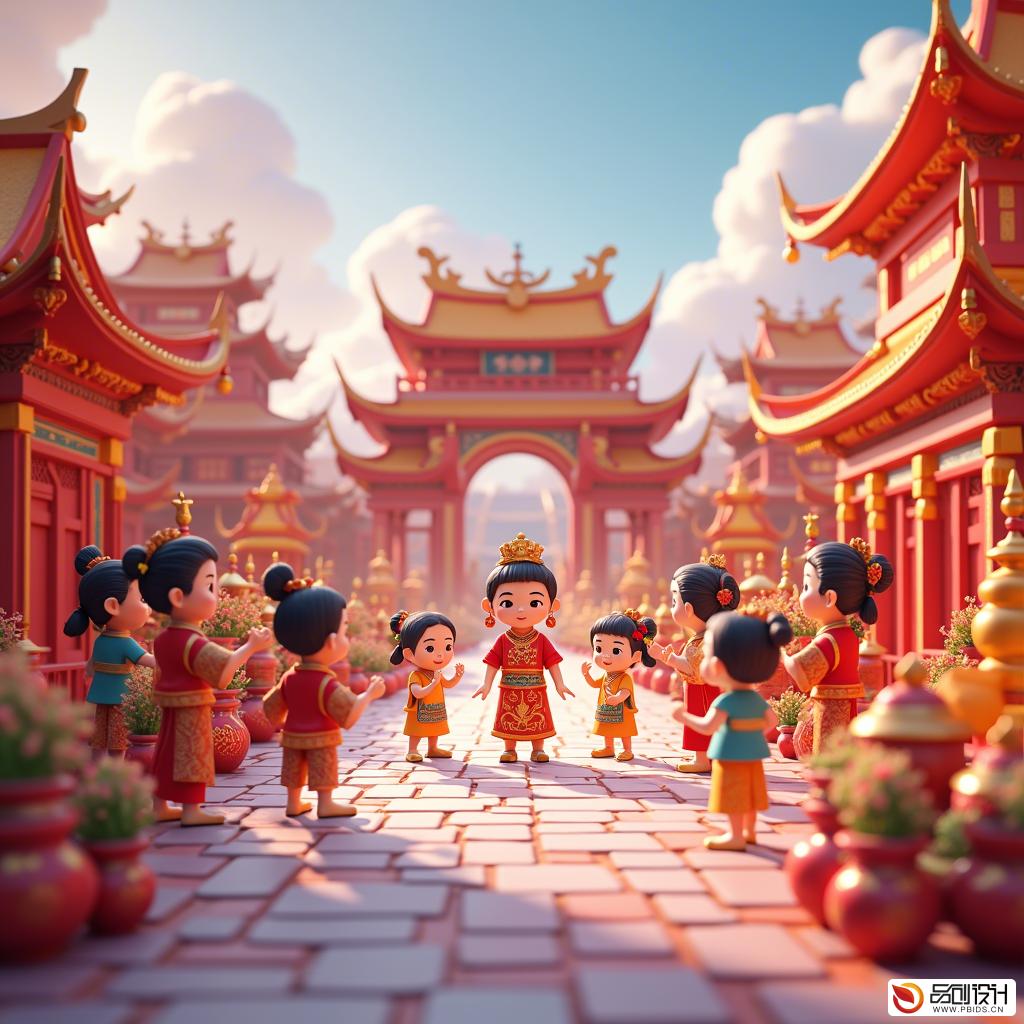 德宏傣族文化与现代科技融合：3D动态演示设计的...