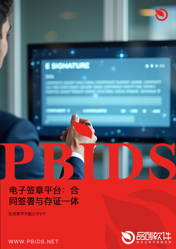 电子签章平台：合同签署与存证一体化