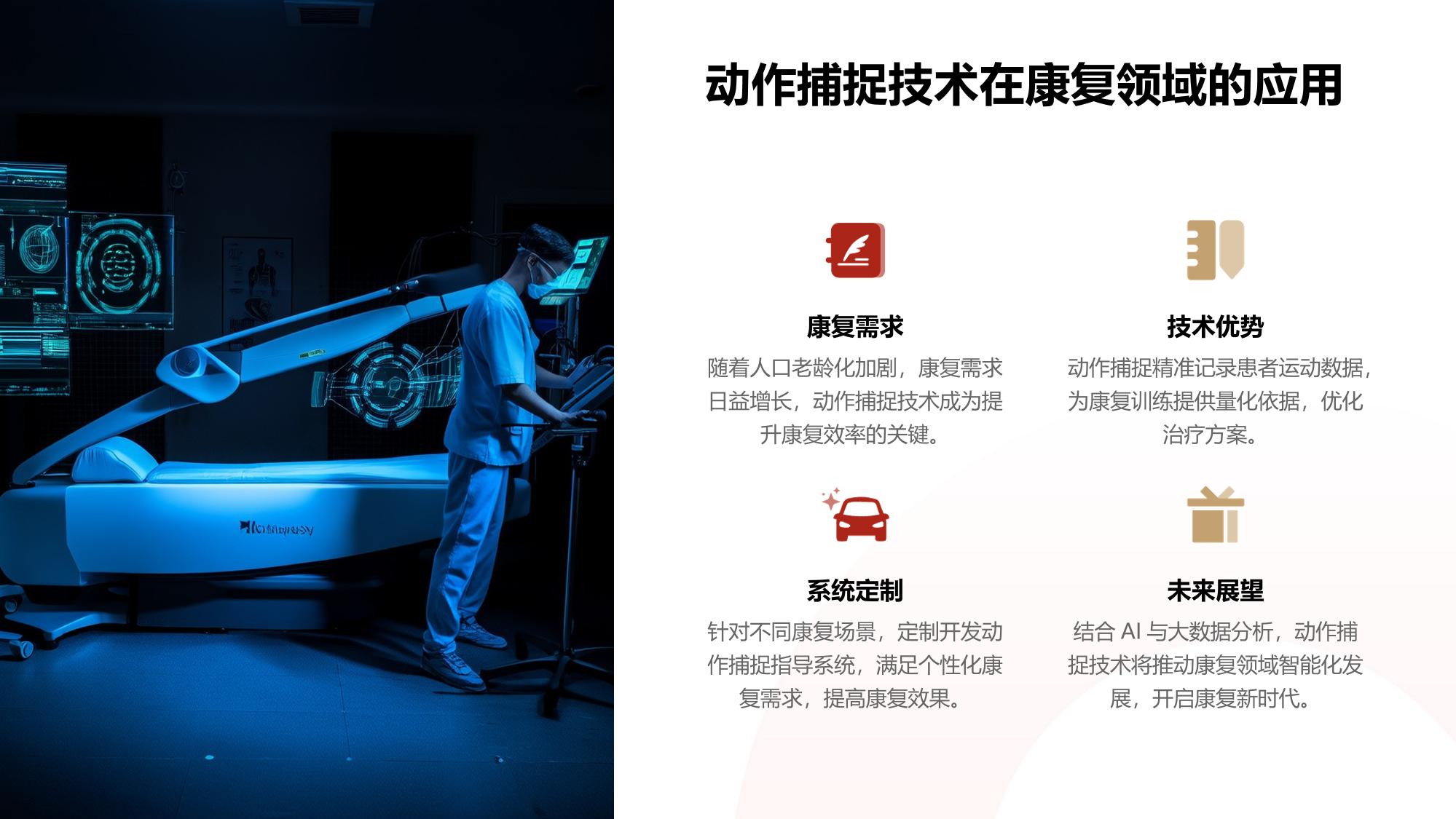 康复训练动作捕捉指导系统定制开发方案